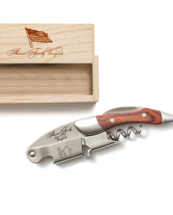 SFV Prestige Corkscrew by Coutale Sommelier in Pinewood Crate